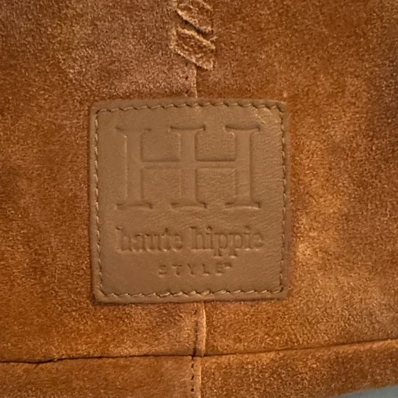 Brown Suede Hobo Bag - Picture 4 of 4